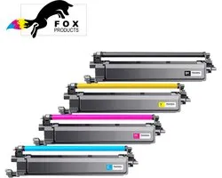 FoxProducts® TN-248 248XL TN248 | Multipack de 4 pièces Convient pour Brother L3515CDW - L3520CDW - L3527CDW - L3555CDW - L3560CDW - L3215CW - L3220CW - L3240CDW - L8230CDW - L8240CDW - L3740CDW - L3760CDW - L8340CDW
