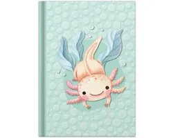 Carnet RNK 'Axolotl', A5, 96 pages, quadrillé