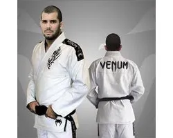 Venum BJJ GI Kimono Competitor Single Weave Wit - A1