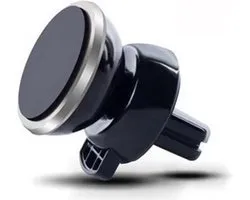 Magnetische Auto Telefoonhouder – Ventilatierooster – 360° Draaibaar – Compact – Universeel – Air Vent Mount – Inclusief Metalen Plaat