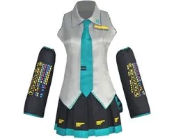 Anime Cosplay Kostuum Meisjes Schooluniform Set voor Carnaval en Feest