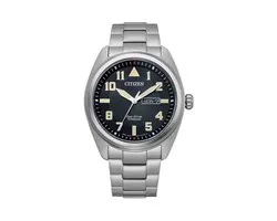 Citizen  BM8560-88EE Horloge - Titanium - Zilverkleurig - Ø 41 mm