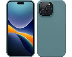 kwmobile phone case for Apple iPhone 14 Pro Max - Coque avec revêtement en silicone - Coque pour smartphone en Arctic night