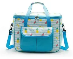 Lunchbox backpack Freezer Oxford Cloth waterproof insulation bag 27 L Shawl Outdoor picnic Insulation Cold Ice Bag - ShopVlot
