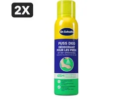 2 x Scholl - Fresh Step Extra Fresh Foot Sprey - 150 ml