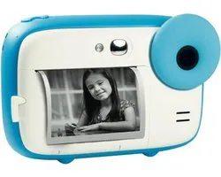 AGFAPHOTO Realikids Instant Cam - Appareil Photo Instantané pour Enfant, Photo / Video, Ecran LCD 2,4', Port micro SD, Batterie Lithium, Miroir Selfie et filtre photo