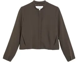 comma - female - Blouson van een viscosemix
