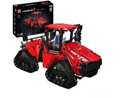Mould King 18020S Tracteur Pneumatique sur Chenilles Télécommandé 1698 Pièces -19x23x45 cm - Compatible Grandes Marques