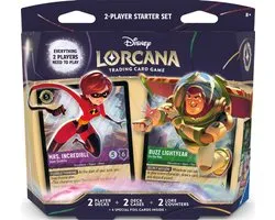 Disney Lorcana: Wilds Unknown – 2-Speler Starterset | Mrs. Incredible & Buzz Lightyear