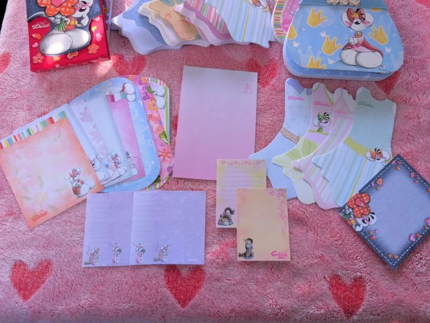 Diddl Blätter Set 20 STK verschiedene frisch vom Block 🌸🐭🩷