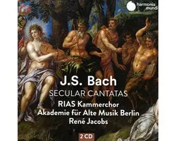 RIAS Kammerchor, Akademie Für Alte Musik Berlin, René Jacobs - J.S. Bach Secular Cantatas Bwv 201 (2 CD)