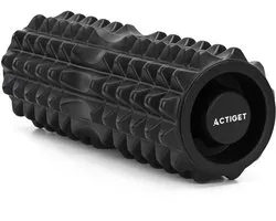 Actiget® Foamroller | Rouleau en mousse | Dureté Medium | Points de déclenchement | 33 cm | Noir