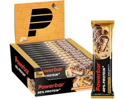 Powerbar 40% Protein+ Crisp Bar 40g (12 pièces) Caramel Beurre de Cacahuète