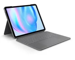 Logitech Combo Touch QWERTZ Duits Smart Connector Grijs