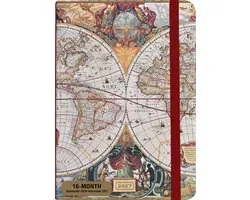 2027 Old World Weekly Planner (16 Months, Sept 2026 to Dec 2027)