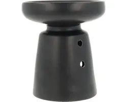 Scentchips Waxbrander Chalice - Geurbrander - Amberblokjes Brander - Oliebrander - Wax Melts Brander - Aromabrander - Ook Geschikt Voor Essentiële Oliën - Geurolie - Waxmelts - Zwart