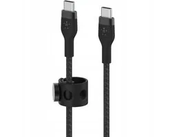 Belkin BOOST↑CHARGE Pro Flex - USB-C naar USB-C Kabel - 1 Meter - 60W - Zwart
