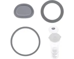 SnelShoppen - 3-delige Blender Vervangset - Inclusief O-ring, Gasket en Sealing Plug - Geschikt voor Ninja BC151 Series - Duurzaam Silicoon - Keuken A