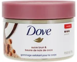 Dove Brown Sugar & Coconut Butter Exfoliating Body Scrub - Lichaamsscrub - Bad & Douche - 298g