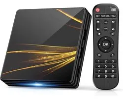 White-label® Iptv Box - Mediaplayers - Streaming - Bluetooth - Zwart
