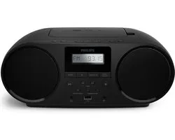PHILIPS TAZ5000/00 Draagbare Multi-source CD-speler CD, FM-radio Bluetooth 5.4, Audio-ingang, USB Koptelefoonaansluiting (3,5 mm)