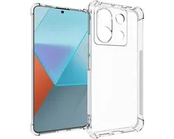 Coverup Coque arrière en TPU avec coins AirBag – Compatible avec Xiaomi Redmi Note 13 Pro 5G / Poco X6 – Transparent
