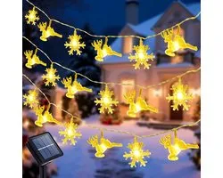 Qoosea 50 LED Christmas Lights 8 Modes Solar Lights Outdoor IP65 Waterproof Christmas Decoration for Garden Balcony - ShopVlot