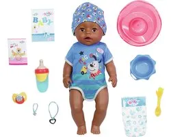 Zapf Creation BABY born Soft Touch Magic Boy Bruine Ogen - Babypop 43 cm