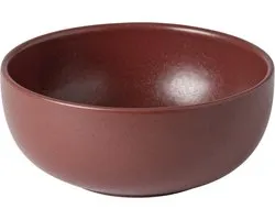 Costa Nova - servies - kom Pacifica rood - 0,63L - aardewerk - 15 cm rond
