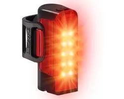 Lezyne Strip Drive Pro 400+ Rear - Fietsverlichting Achter - Fietslamp USB-C oplaadbaar - Veiligheidslampje Achterlamp - Achterlicht Fiets met 80 branduren - Zwart
