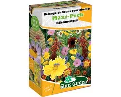 Bijenmengsel speciaal mix Maxi Pack 100 gram - bloementuin - wildbloemen - bloemenberm - bloemenweide - veldbloemen -lvb sg7325 bijen en vlinders