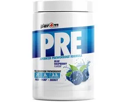 Per4m - Pre Workout Stim - 570 g - Blue Raspberry - pré-entraînement - preworkout - nutrition sportive - fitness - entraînement de force
