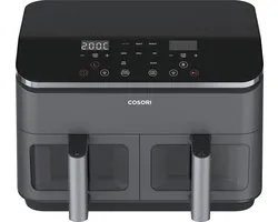 Cosori Dual Basket - Airfryer XXL – 8.5L – 2 Manden – 6 Programma’s