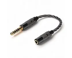 Audio-adapterkabel 4,4 Mm Gebalanceerde Mannelijke Naar 3,5 Mm Stereo Vrouwelijke Adapter Hoofdtelefoonkabel voor NW-ZX507 DMP-Z1 NW-ZX300A NW-WM1Z