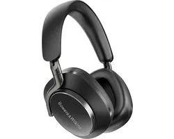 Bowers & Wilkins PX8 Casque supra-auriculaire avec suppression du bruit, son haute résolution et Comfort prolongé - Zwart
