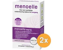 2x Menoelle Overgang (60 tabletten)