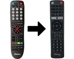 Xsarius Télécommande originale Sniper HD (+) | Tireur d'élite | Tireur d'élite V | Nouvelle version facile à utiliser | Fonctionne également sur les anciens modèles