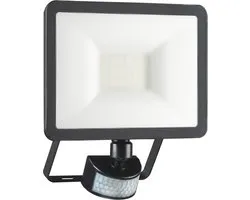 ELRO LF60 Design LED Buitenlamp met Bewegingssensor - 20W – 1600LM – IP54 Waterdicht - Zwart
