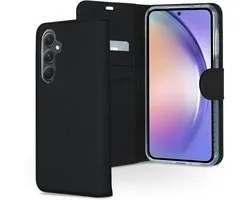 Accezz Étui adapté pour Samsung Galaxy A55 avec porte-cartes - Accezz Wallet Softcase Bookcase - Zwart