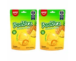Amos Peelerz Gummy Pineapple 2 Stuks
