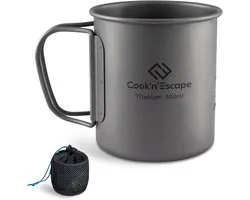 COOK'N'ESCAPE Titan Kampeerbeker 300ml - Lichtgewicht & Duurzaam