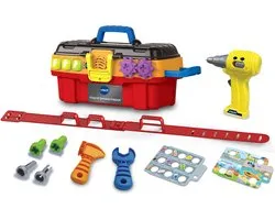 VTech Kluspret Gereedschapsset - 9 delige gereedschapsset - vanaf 2 jaar - Educatief speelgoed