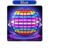 1 Pièce 2026 Hover Bal Amélioré avec LED RGB – Magic Flying Orb – Jouet Fidget & Ballon Flottant pour Enfants, Adolescents & Adultes – Pour Intérieur & Extérieur – Blauw