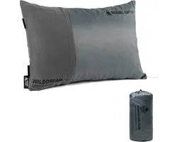 Thijox - OneTigris WILDDREAM Campingkussen - Groot Hoofdkussen van Versnipperd Klein Traagschuim - Comprimeerbaar Reiskussen voor Outdoor, Rugzaktoeri