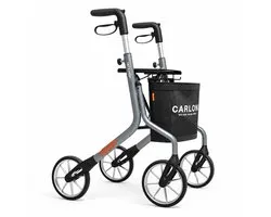 Let's Move Rollator Trust Care Grijs
