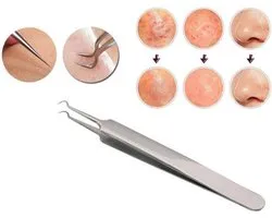Pince à épiler Saizi Blackhead - Acier inoxydable