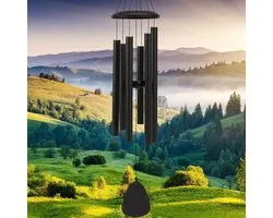Grand Carillon Éolien Extérieur - Tons Profonds Apaisants Mélodieux