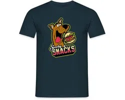 Scooby-Doo Scooby Snacks Met Burger T-Shirt Heren