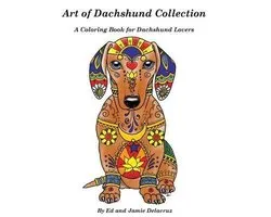 Art of Dachshund Coloring Book