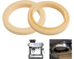 2 pièces joints d'étanchéité pour Sage The Barista Express, joint de vapeur en silicone de remplacement pour groupe, sans BPA, résistant à la chaleur, durable, compatible avec les machines à expresso Breville, Sage Barista Express